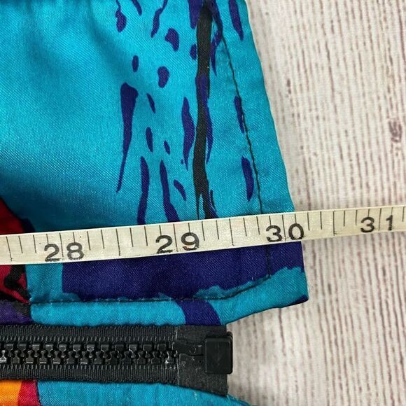 Venezia Vitale full zip lightweight multicolor multi print jacket sz 14/16 women - Picture 10 of 12